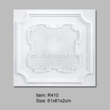 Square Ceiling Tile nga adunay Ceiling Rose